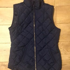 Blue vest, worn once or twice